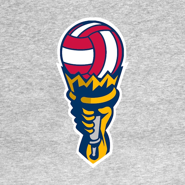 Logo Torch by metro volleyball events